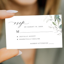 Eucalyptus greenery simple elegant bröllop OSA