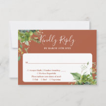 Eucalyptus Greenery Terracotta Bröllop