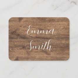 Eucalyptus Greenery Wedding Place Card | Rustic Placeringskort
