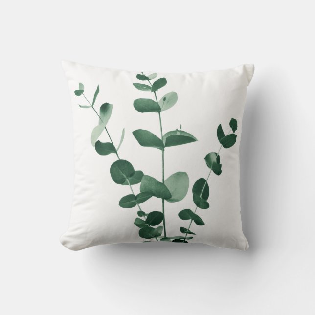 Eucalyptus Gren Dream #1 #foliage #decor #art Kudde (Framsida)
