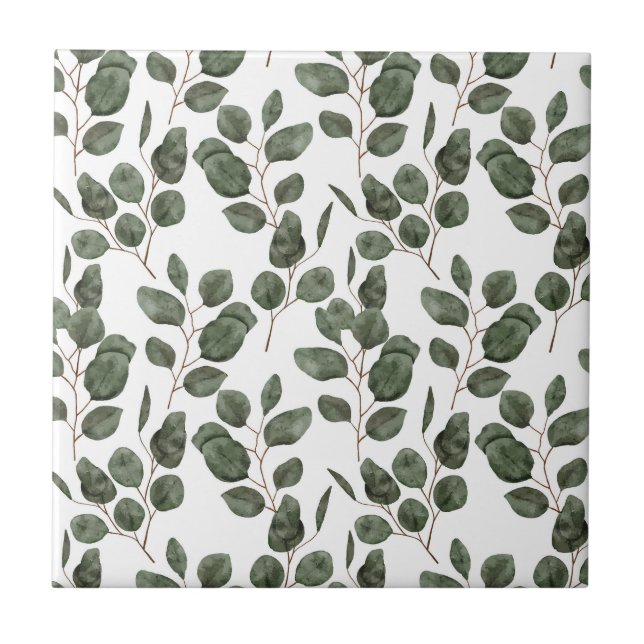Eucalyptus Grönska  Kök Badrum Renovering  Kakelplatta (Framsidan)