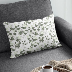 Eucalyptus Grönt lövs mönster gardener Lumbarkudde