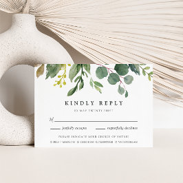 Eucalyptus Grove OSA kort med val av måltid