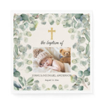 Eucalyptus Guld Kor Religiösa Baptism Foto