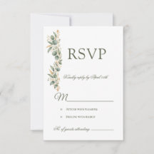 Eucalyptus Guld Ram RSVP