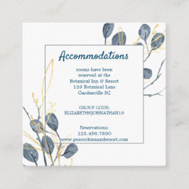 Eucalyptus Guldgård Bröllopsboende Tilläggskort