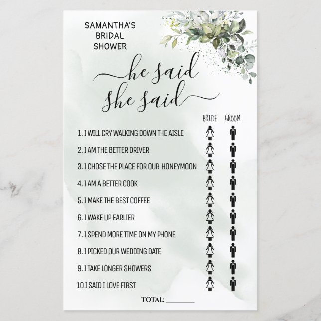 Eucalyptus Han sa att hon sa att hon sa att hon sk (Framsida)