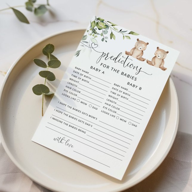 Eucalyptus har förutsägelser om twillingar för spä (Skapare uppladdad)