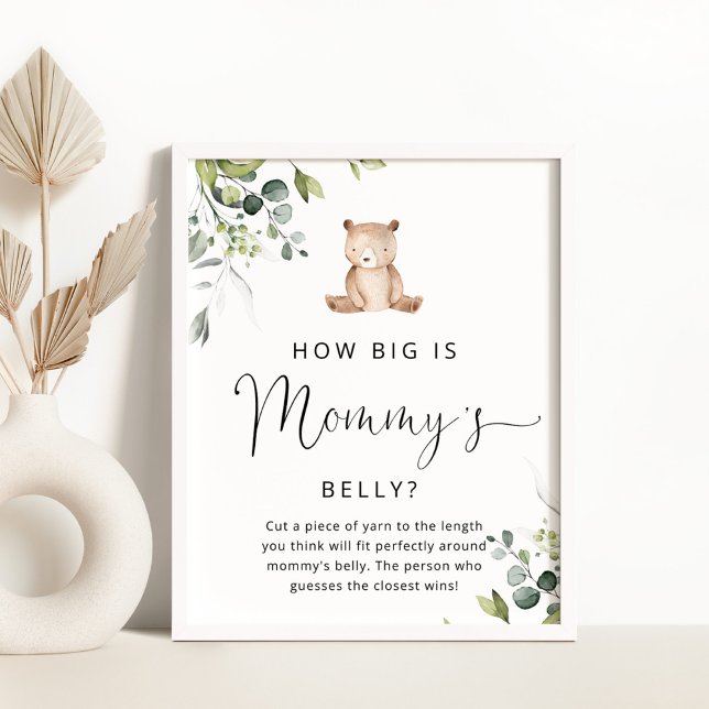 Eucalyptus har hur stort är mamma-belly-spelet poster (Skapare uppladdad)