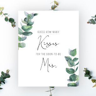 Eucalyptus - Hur många kysser möhippa spel Poster