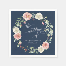 Eucalyptus i Bröllop Pappersservett