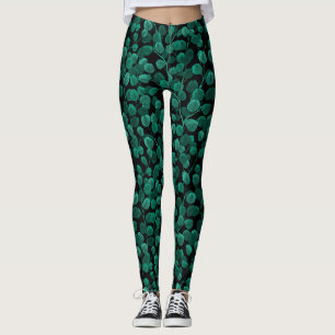 Eucalyptus i svart leggings