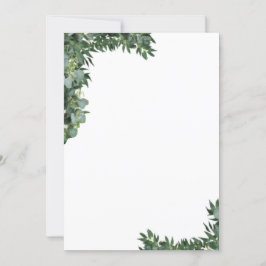 EUCALYPTUS KÄRLEK-KORT INBJUDNINGAR