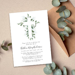 Eucalyptus Kor Firande i Life Memorial Inbjudningar