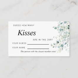 Eucalyptus Lämnar hur många Kisses-spelkort Placeringskort