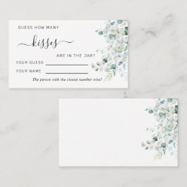 Eucalyptus Lämnar hur många Kisses-spelkort Placeringskort