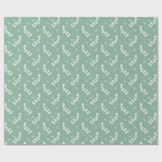 Eucalyptus Leaves and Branches Watercolor Pattern  Presentpapper