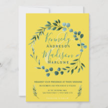 Eucalyptus Lemon Citrus Bröllop