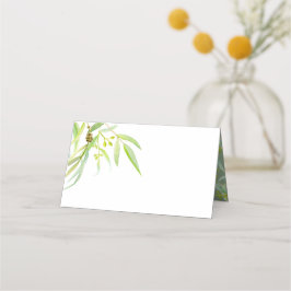 Eucalyptus löv art bröllop-platskort placeringskort