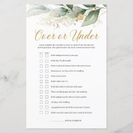 Eucalyptus löv foliage över eller under vilt