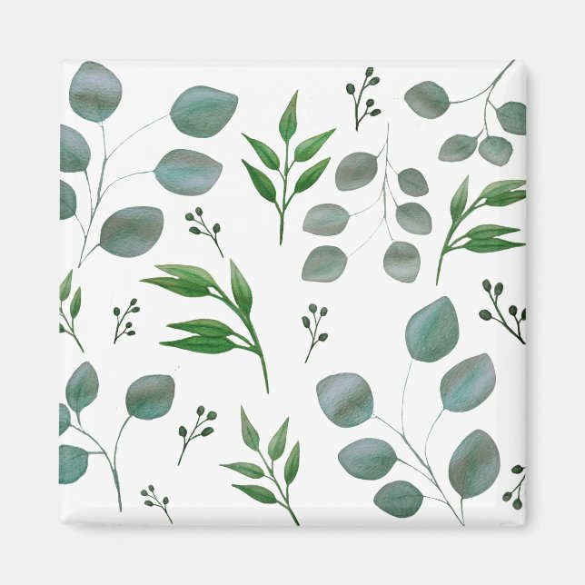 Eucalyptus löv magnet (Framsidan)