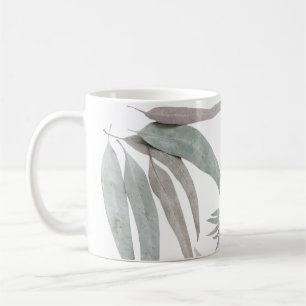 Eucalyptus Löv Mönster Kaffemugg
