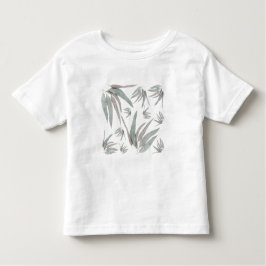 Eucalyptus Löv Mönster T Shirt