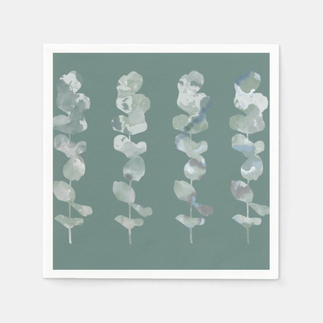 Eucalyptus Löv Pappersservett (Framsidan)