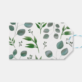 Eucalyptus löv presentetikett