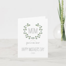 Eucalyptus Löv Ram | Mors dag Kort