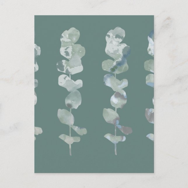 Eucalyptus Löv Vykort (Framsida)