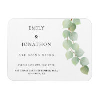 Eucalyptus Micro Mindre Bröllop spara datum
