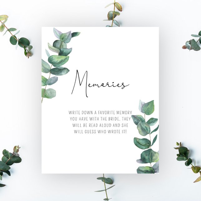 Eucalyptus - Minnen med brudaffisch Poster (Skapare uppladdad)
