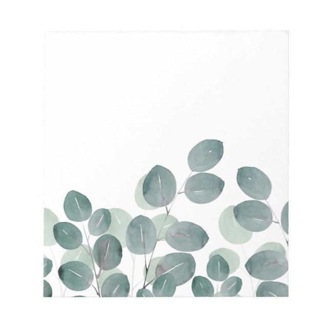 Eucalyptus Modern Anteckningsblock (Framsida)