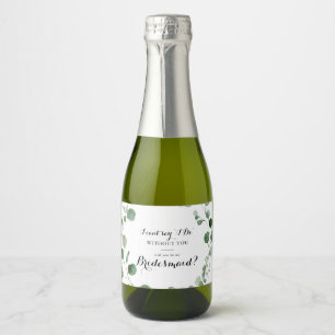 Eucalyptus Modern Calligraphy Bridesmaid Frieri