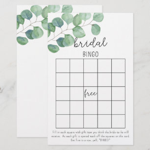 Eucalyptus - möhippa bingo-spel