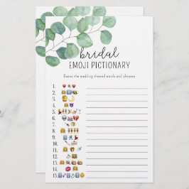 Eucalyptus - möhippa emoji pictionary-spel