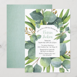 Eucalyptus Möhippa för andning Ram Inbjudningar