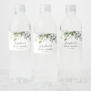 Eucalyptus Möhippa Vattenflaska Label Vattenflaskor Etikett