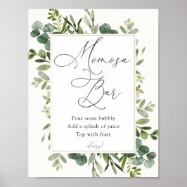 Eucalyptus Momosa Pub-tecken Poster