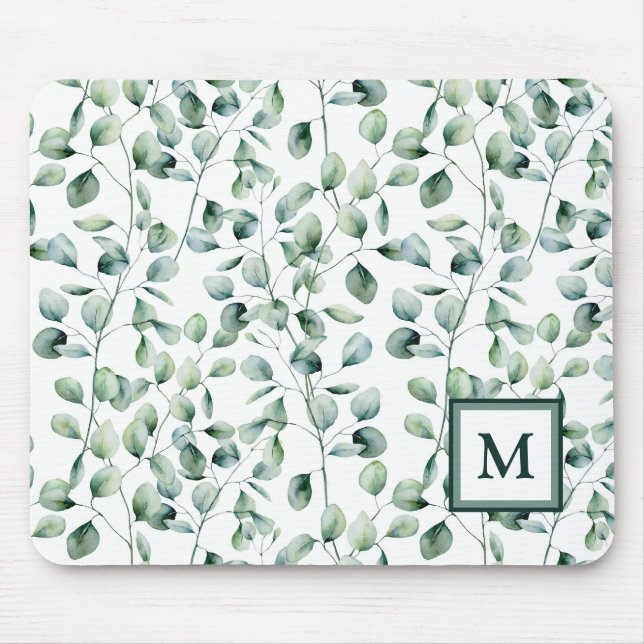 Eucalyptus Mönster Musmatta (Framsidan)
