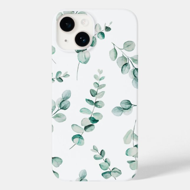 Eucalyptus Pattern iphone Case (Baksida)