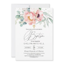 Eucalyptus Peony Poppy Flowers Kor Baptism