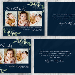 Eucalyptus Photo Baby - tack, ditt kort
