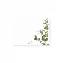Eucalyptus Post it Notes