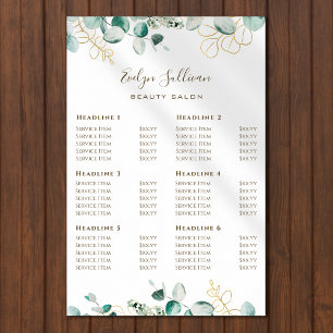 Eucalyptus Pris List Poster