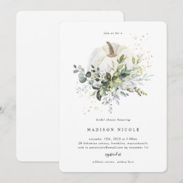 Eucalyptus Pumpkin Inbjudningskort för möhippan