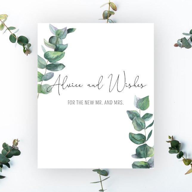 Eucalyptus - Råd och önskningar för nygifta Poster (Skapare uppladdad)