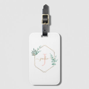 Eucalyptus Ram Monogram Bagagebricka