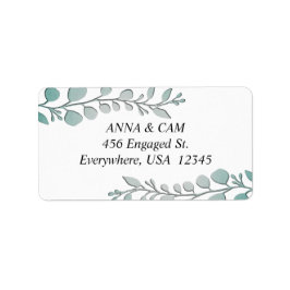 Eucalyptus | RETURADRESS Adressetikett